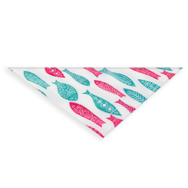 Tovagliolo di Carta "Pesce" Punta- Punta 40x40cm (600 Pezzi)