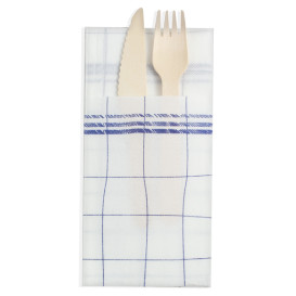 Tovagliolo Portaposate di Carta 40x40cm Tenis (30 Pezzi)