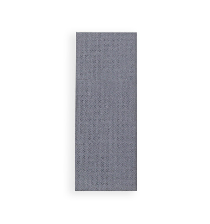 Tovagliolo Portaposate di Carta 30x40cm Grigio (30 Pezzi)