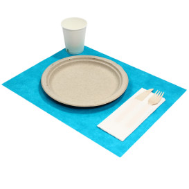 Tovaglietta Non Tessuto PLUS Turchese 30x40cm (400 Pezzi)