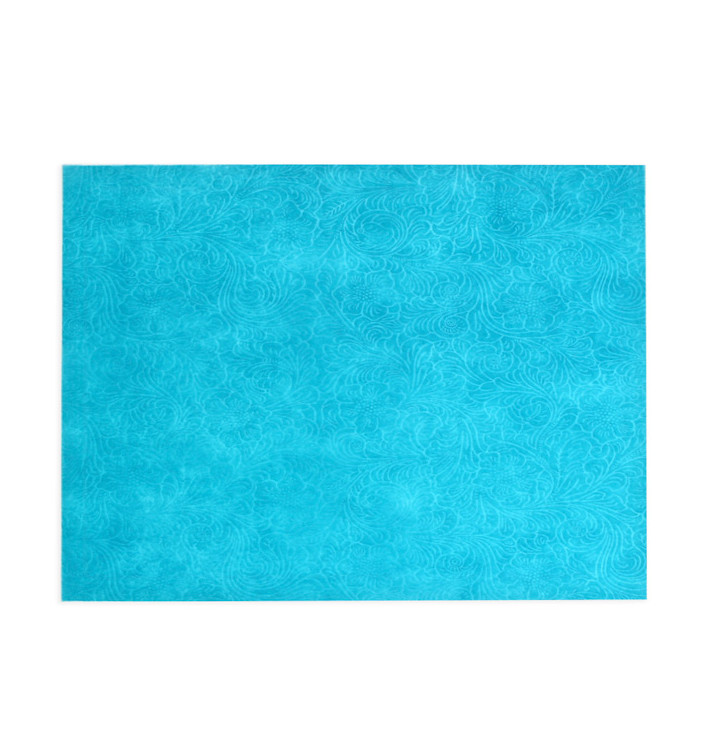 Tovaglietta Non Tessuto PLUS Turchese 30x40cm (400 Pezzi) Tovaglietta Non Tessuto PLUS Turchese 30x40cm (400 Pezzi)