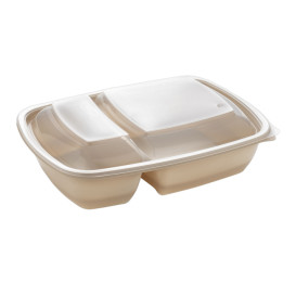 Coperchio per Contenitori 2 Scomp. 23x16,5cm (300 Pezzi)