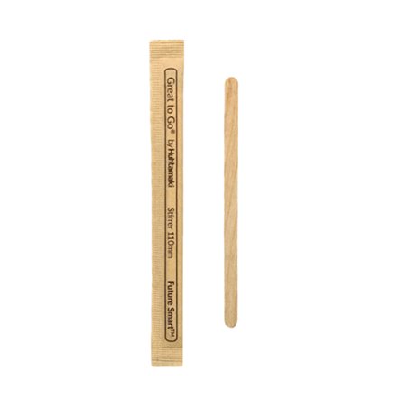 Paletta in Legno Naturale Imbustate di 11cm (10000 Pezzi)