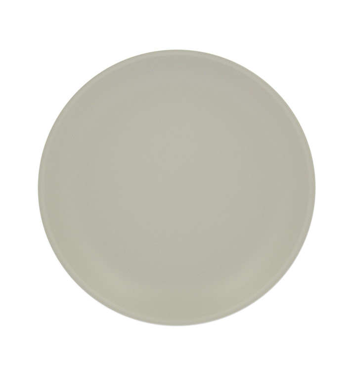 Piatto Riutilizzabile Premium PP Minerale Gringio Ø21cm (6 Pezzi) Piatto Riutilizzabile Premium PP Minerale Gringio Ø21cm (6 Pezzi)