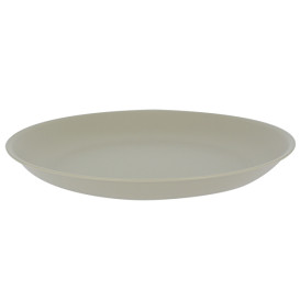 Piatto Riutilizzabile Premium PP Minerale Gringio Ø21cm (6 Pezzi)