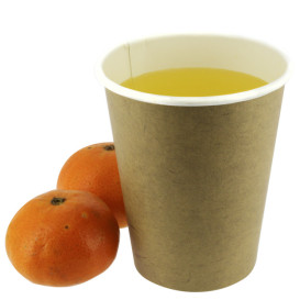 Bicchiere di Carta 100% ECO 16Oz/480ml Kraft Ø9cm (50 Pezzi)