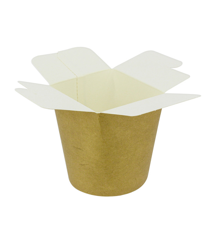 Contenitore multifunzionale 100% ECO Kraft 26Oz/780ml (50 Pezzi) Contenitore multifunzionale 100% ECO Kraft 26Oz/780ml (50 Pezzi)