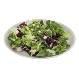 Piatto Riutilizzabile Premium PP Minerale Gringio Ø27,5cm (6 Pezzi)