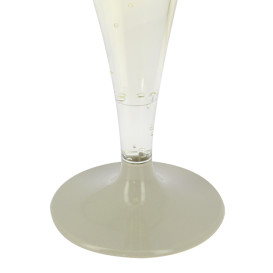 Flute Plastica Gambo Beige 140ml 2P (400 Pezzi)