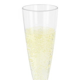 Flute Plastica Gambo Red 140ml 2P (20 Pezzi)