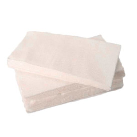 Tovagliolo di Carta 1/8 40x40cm Bianco Punta-Punta (50 Pezzi)