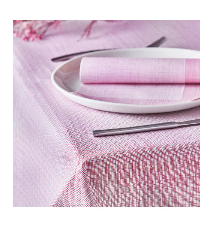 Tovaglia di Carta Taglio 1x1m "Tra le linee" Burdeaux 40g/m² (400 Pezzi) Tovaglia di Carta Taglio 1x1m "Tra le linee" Burdeaux 40g/m² (400 Pezzi)