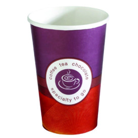 Bicchiere Carta 14 Oz/420ml "Specialty to go" Ø9cm (50 Pezzi)