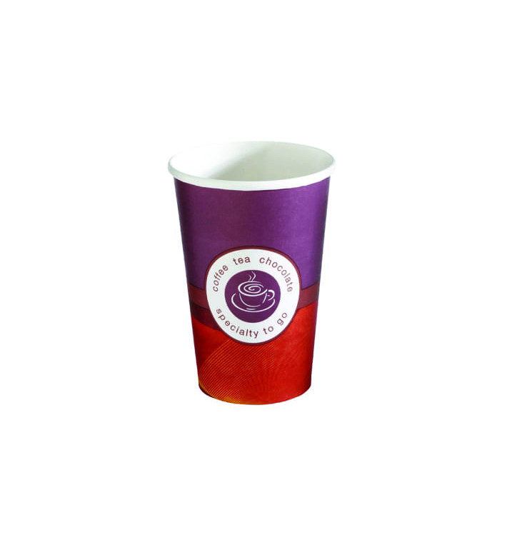 Bicchiere Carta 14 Oz/420ml "Specialty to go" Ø9cm (50 Pezzi) Bicchiere Carta 14 Oz/420ml "Specialty to go" Ø9cm (50 Pezzi)