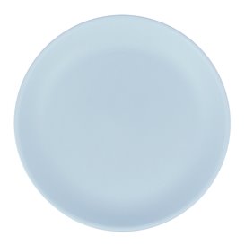 Piatto Riutilizzabile Durable PP Minerale Blu Ø21cm (54 Pezzi)