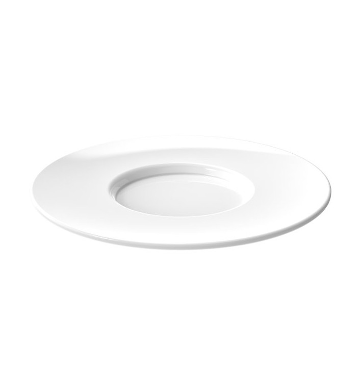 Piatto Riutilizzabile SAN per Tazze “Cappuccino” Bianco 166ml (36 Pezzi) Piatto Riutilizzabile SAN per Tazze “Cappuccino” Bianco 166ml (36 Pezzi)