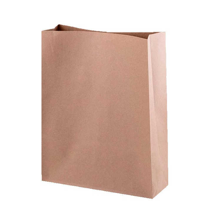 Sacchetto di Carta Kraft 32+12x42cm (250 Pezzi) Sacchetto di Carta Kraft 32+12x42cm (250 Pezzi)