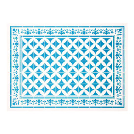 Tovaglietta di Carta 30x40cm "Alhambra" Turchese 50g/m² (1000 Pezzi)