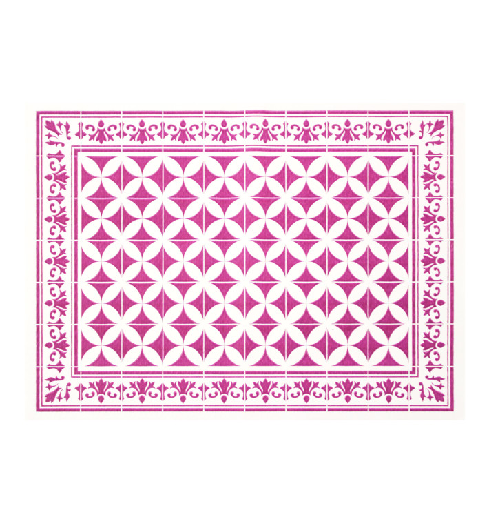 Tovaglietta di Carta 30x40cm "Alhambra" Viola 50g/m² (1000 Pezzi) Tovaglietta di Carta 30x40cm "Alhambra" Viola 50g/m² (1000 Pezzi)