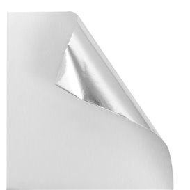 Wrap Alluminio Doppio Strato Carta Argento 30,5x30,5cm (2.000 Pezzi)