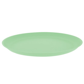 Piatto Riutilizzabile Durable PP Minerale Verde Ø27,5cm (6 Pezzi)