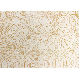 Tovaglia di Carta Taglio 1x1m "Mosaico" Crema 40g/m² (400 Pezzi)