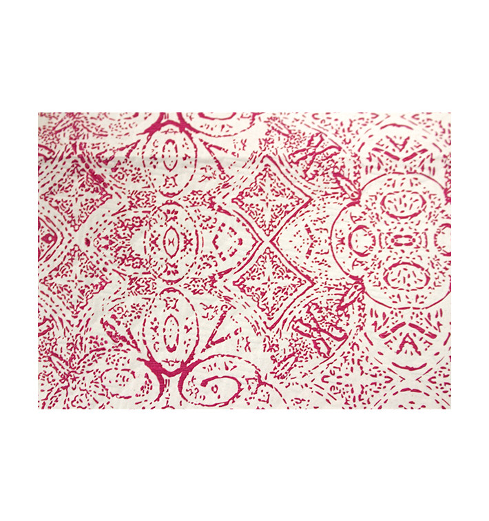 Tovaglia di Carta Taglio 1x1m "Mosaico" Burdeaux 40g/m² (400 Pezzi) Tovaglia di Carta Taglio 1x1m "Mosaico" Burdeaux 40g/m² (400 Pezzi)