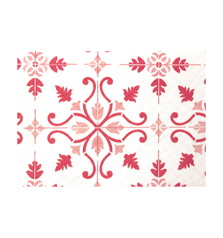Tovaglia di Carta Taglio 1x1m "La Valenciana" Burdeaux 40g/m² (400 Pezzi) Tovaglia di Carta Taglio 1x1m "La Valenciana" Burdeaux 40g/m² (400 Pezzi)