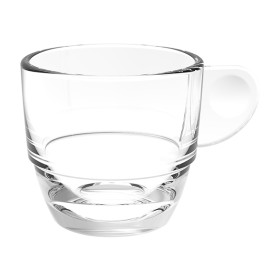 Tazze Riutilizzabile SAN “Espresso” Trasparente 80ml (36 Pezzi)