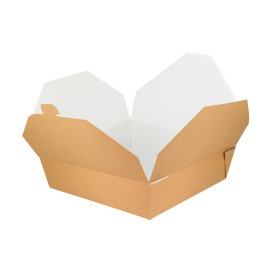 Contenitore di Cibo Naturale 21,7x21,7x6cm 2910ml (140 Pezzi)