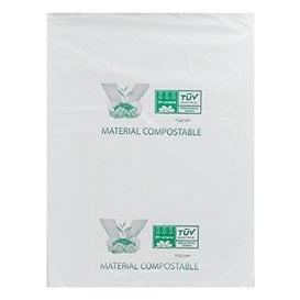 Sacchetti Plastica 100% Biodegradabile 23x30cm (100 Pezzi)