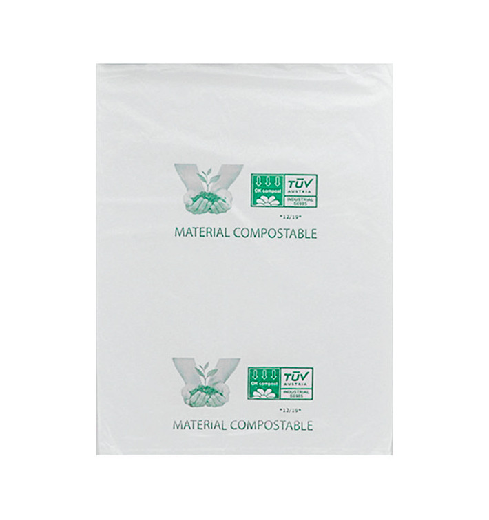 Sacchetti Plastica 100% Biodegradabile 23x30cm (100 Pezzi) Sacchetti Plastica 100% Biodegradabile 23x30cm (100 Pezzi)