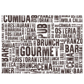 Tovaglietta di Carta Bianco "Gourmet" 30x40cm 40g/m² (1.000 Pezzi)