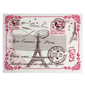 Tovaglietta di Carta Bianco "Paris" 30x40cm 40g/m² (1.000 Pezzi)