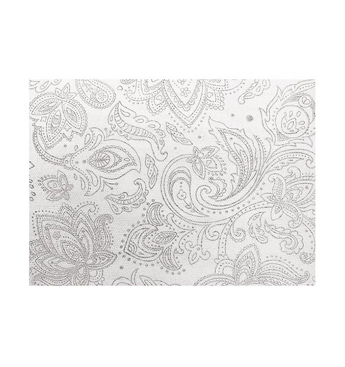 Tovaglia Rotolo Non Tessuto 0,4x48m "Mandala" Grigio 50g/m² P40cm (1 Pezzo) Tovaglia Rotolo Non Tessuto 0,4x48m "Mandala" Grigio 50g/m² P40cm (1 Pezzo)