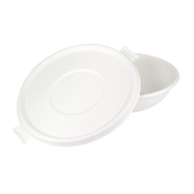 Coperchio Canna Zucchero Bianco per Ciotola 710 e 1360ml (50 Pezzi)