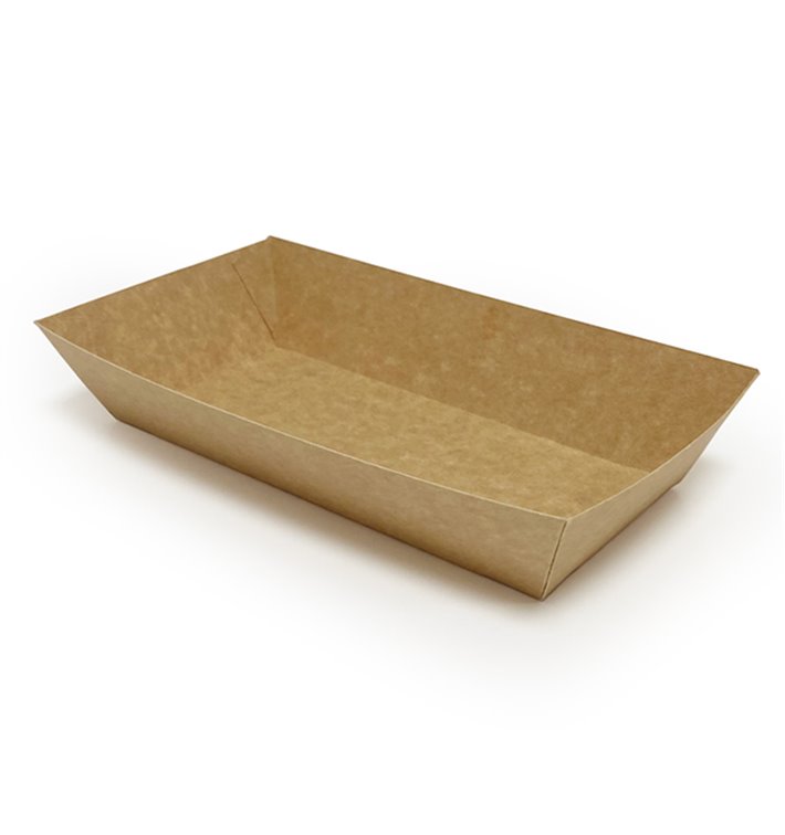 Contenitori MenuBox di Cartone Kraft con Finestra 20x20x8,5cm (55 Pezzi)