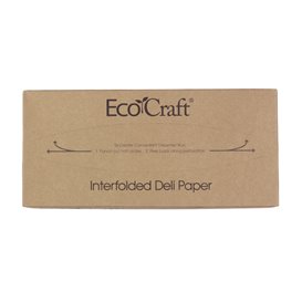 Carta Antigrasso Wrap Kraft in Dispenser 30,5x27cm (6.000 Pezzi)