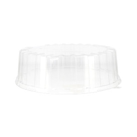 Coperchio di Plastica per Contenitore di Torta APET Ø31x8cm (10 Pezzi)