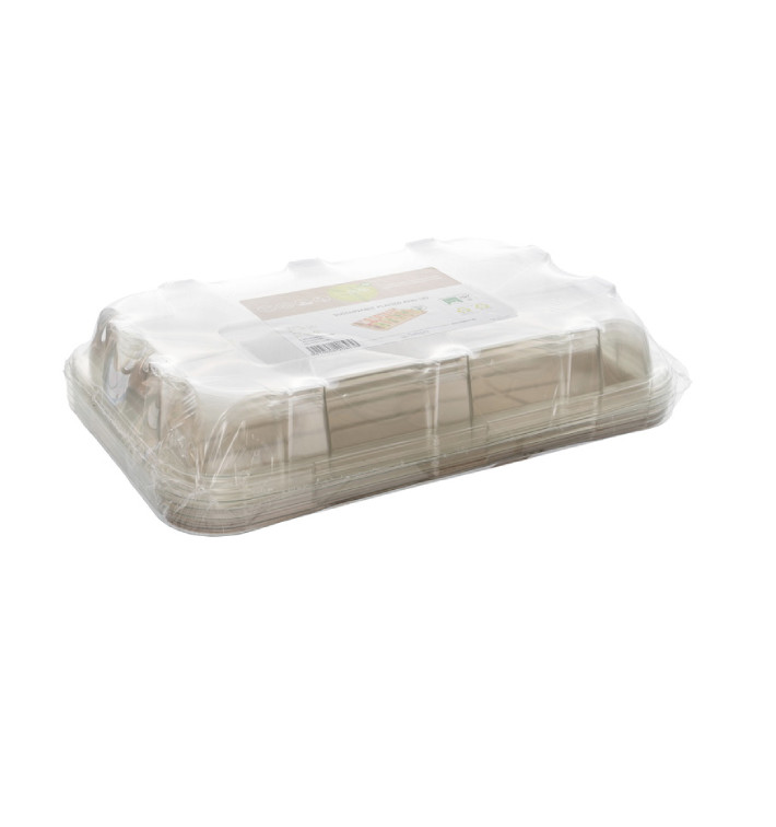 Vassoi Canna Zucchero con Coperchio 46x30x11cm (5 Pezzi) Vassoi Canna Zucchero con Coperchio 46x30x11cm (5 Pezzi)