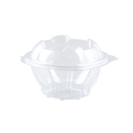 Insalatiera Ciotola Rotondo Coperchio PLA 250 ml (100 Pezzi)