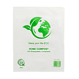 Sacchetti Plastica Block 100% Home Compost 25x37cm (100 Pezzi)