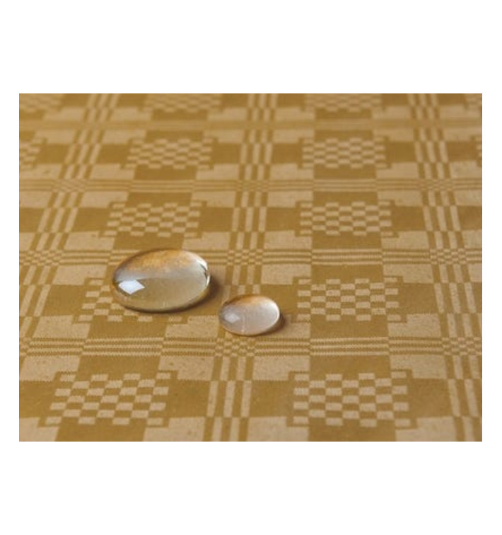 Tovaglia Impermeabile Rotolo Oro 1,2x5m (1 Pezzo) Tovaglia Impermeabile Rotolo Oro 1,2x5m (1 Pezzo)