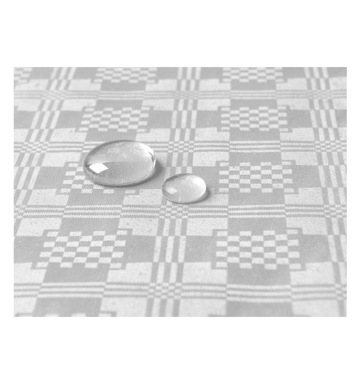Tovaglia Impermeabile Rotolo Bianco 1,2x5m (10 Pezzi) Tovaglia Impermeabile Rotolo Bianco 1,2x5m (10 Pezzi)