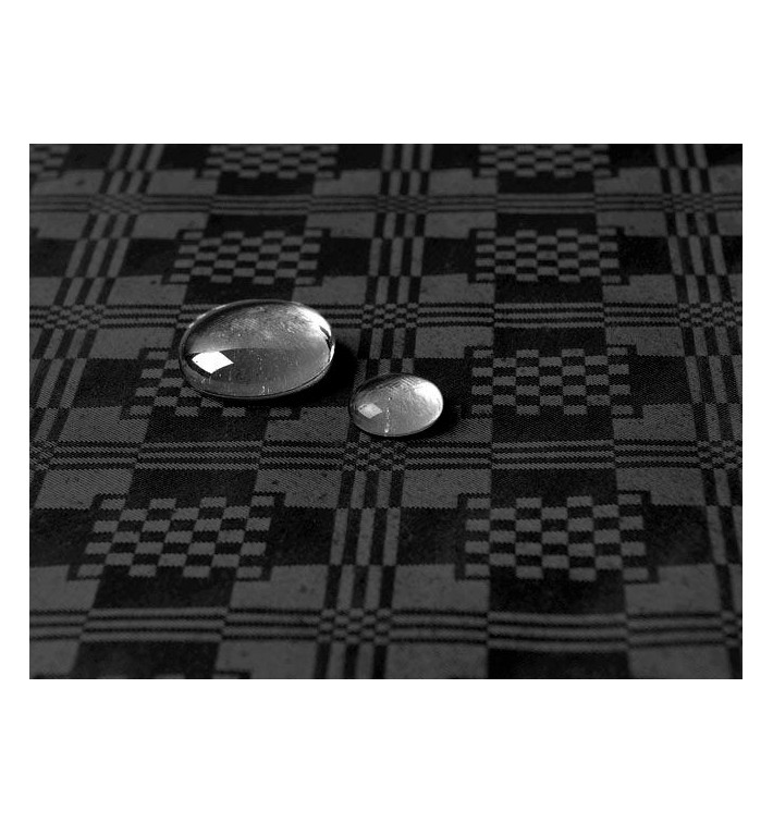 Tovaglia Impermeabile Rotolo Nero 1,2x5m (1 Pezzo) Tovaglia Impermeabile Rotolo Nero 1,2x5m (1 Pezzo)
