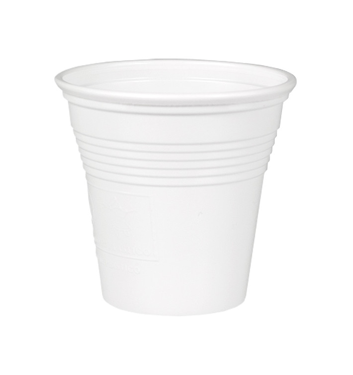Bicchiere di Plastica PS Bianco 80 ml (4.800 Pezzi) Bicchiere di Plastica PS Bianco 80 ml (4.800 Pezzi)