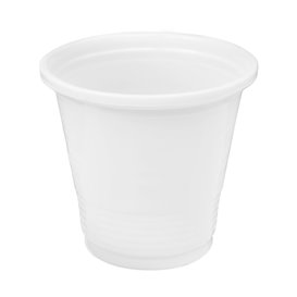 Bicchiere di Plastica PS Bianco 80 ml (4.800 Pezzi)