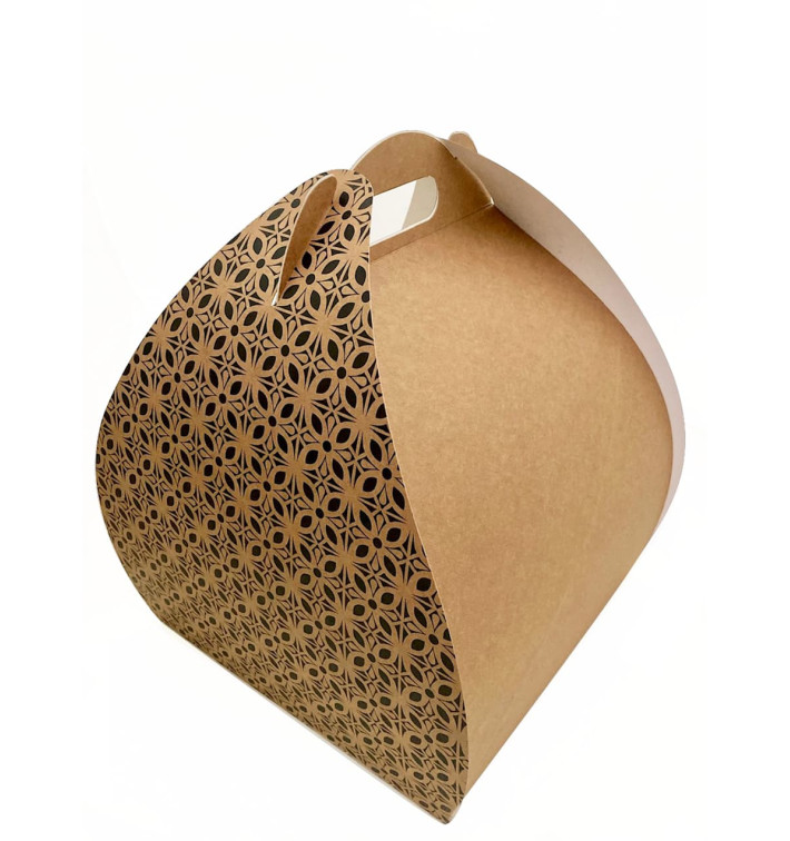 Scatola di Carta Kraft per Torte Alte 28x28x32cm (25 Pezzi) Scatola di Carta Kraft per Torte Alte 28x28x32cm (25 Pezzi)