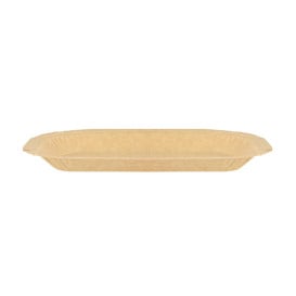 Vassoio di Carta Anti-grasso Kraft 15x23cm 245g/m² (750 Pezzi)