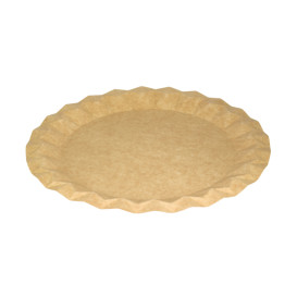 Piatto di Carta Kraft “Flower” Ø23cm 245g/m² (50 Pezzi)